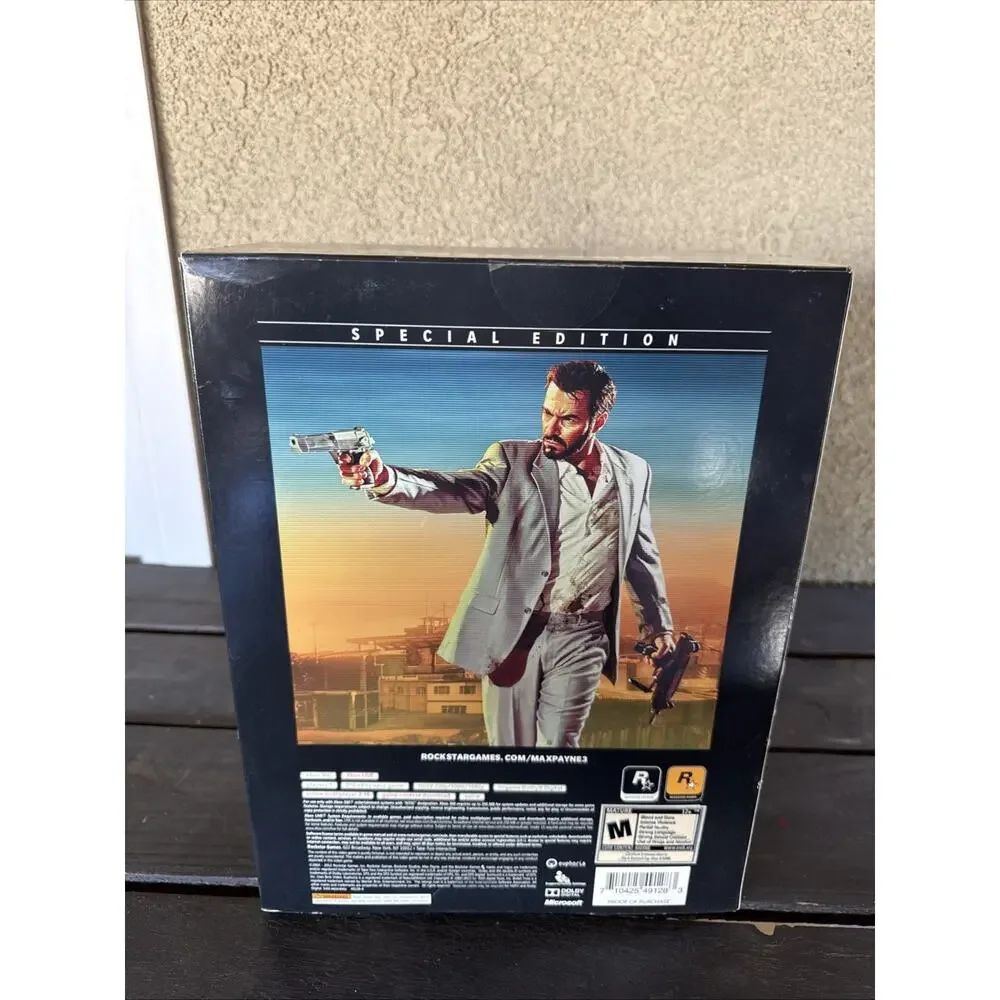 Max Payne 3 -- Special Collector's Edition (Xbox 360) complete in box.